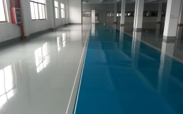 環氧地坪漆水泥地面漆防水廠房車間如有雜物粘附需清除